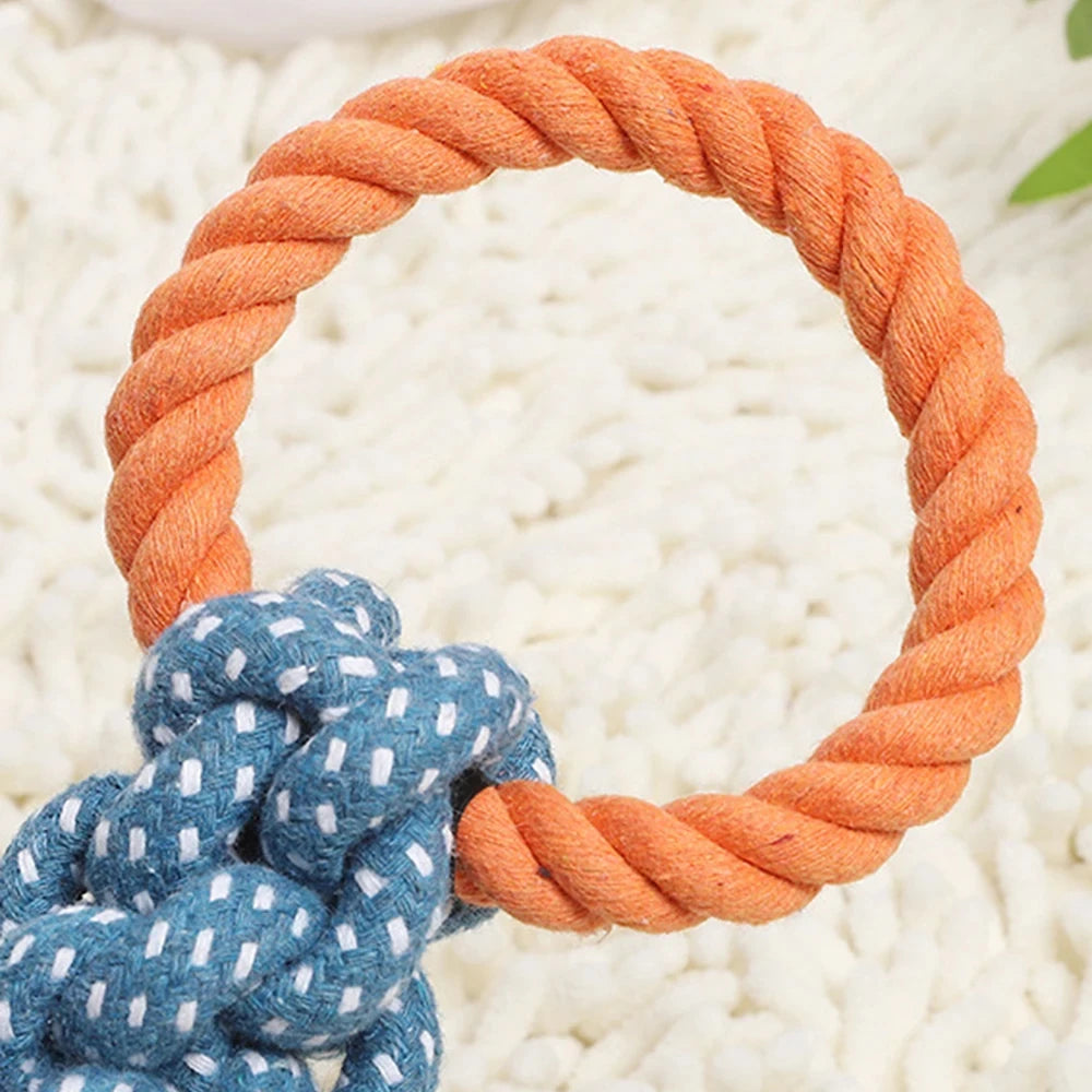 Double-Ring Dog Rope Toy