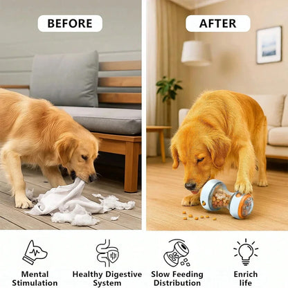 Interactive Dog Treat Dispenser