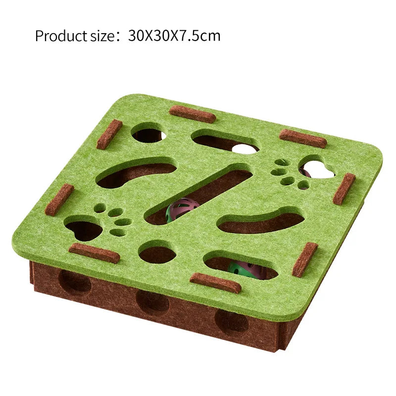 Interactive Cat Puzzle Toy
