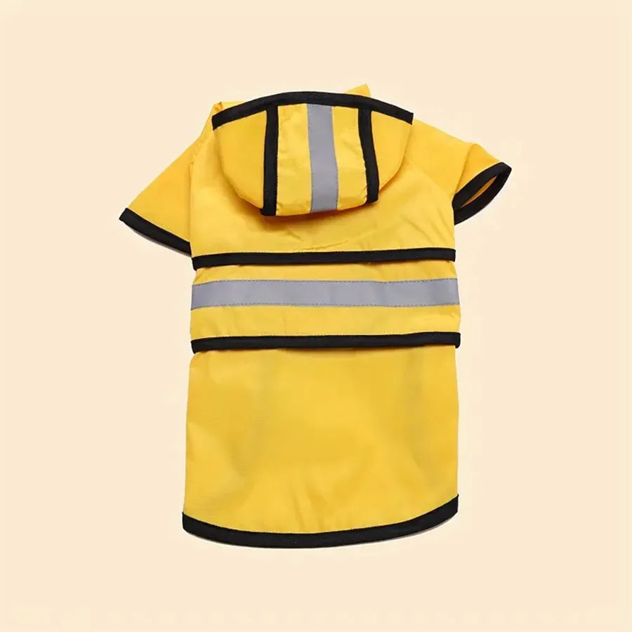Adjustable Waterproof & Windproof Dog Raincoat!