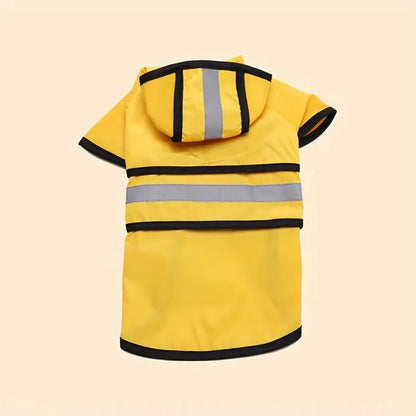 Adjustable Waterproof & Windproof Dog Raincoat!