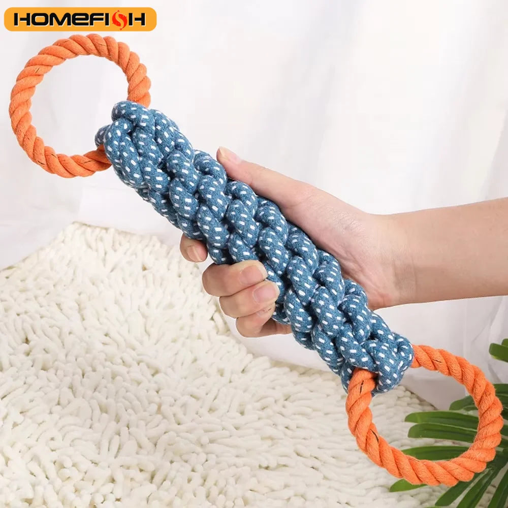 Double-Ring Dog Rope Toy