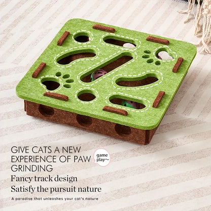 Interactive Cat Puzzle Toy