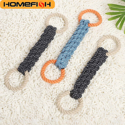 Double-Ring Dog Rope Toy
