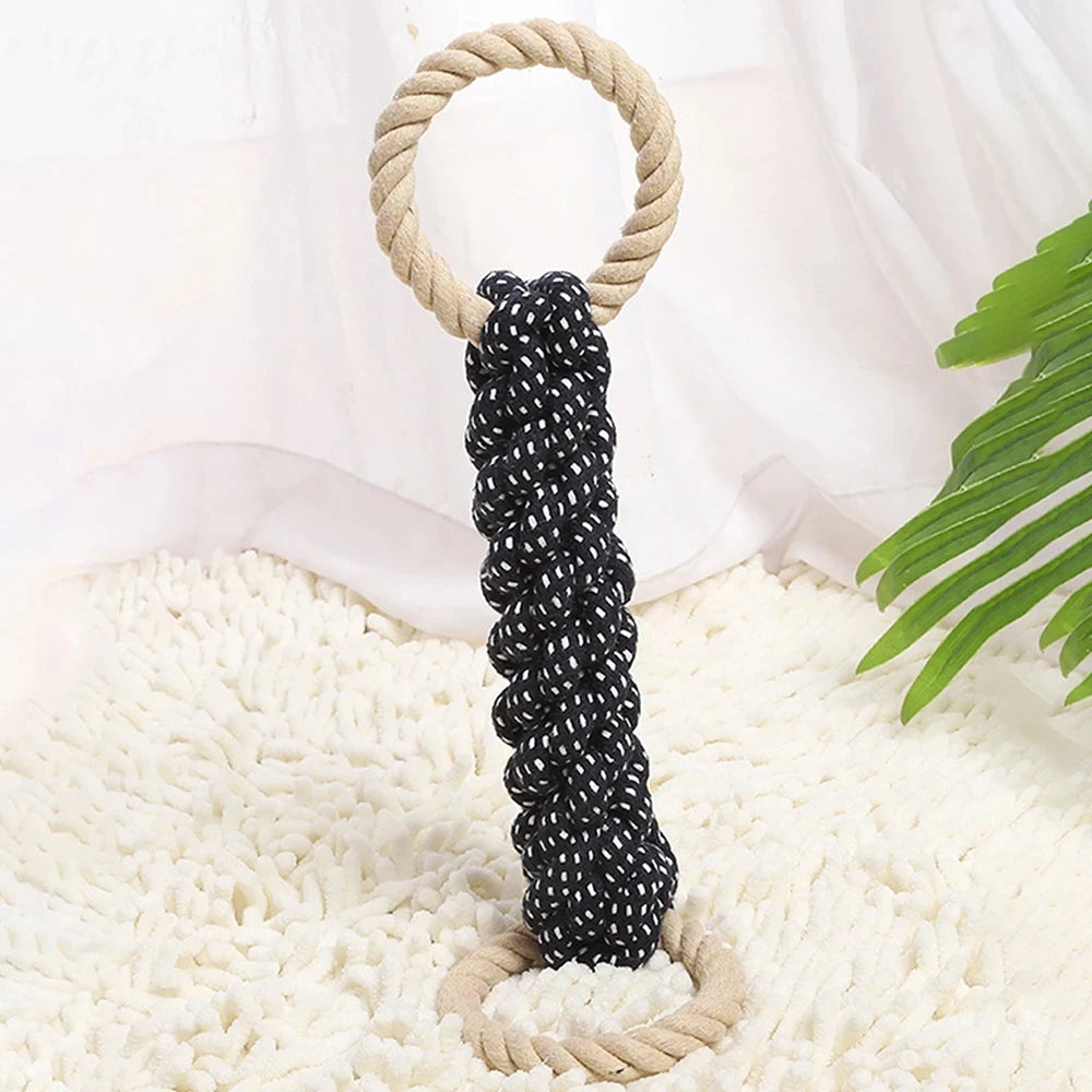 Double-Ring Dog Rope Toy