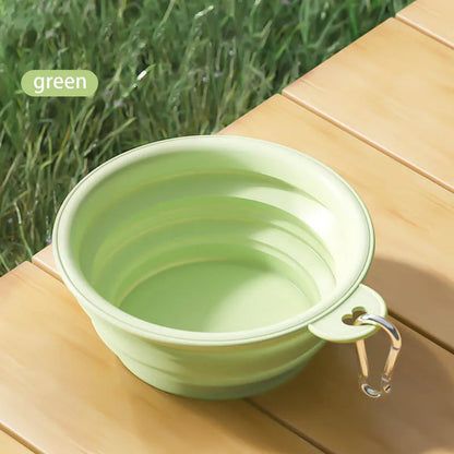 Foldable Silicone Dog Bowl