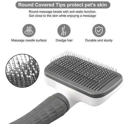 Self-cleaning Pet Hair Comb