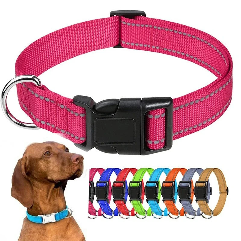 Reflective Dog Collar Strap