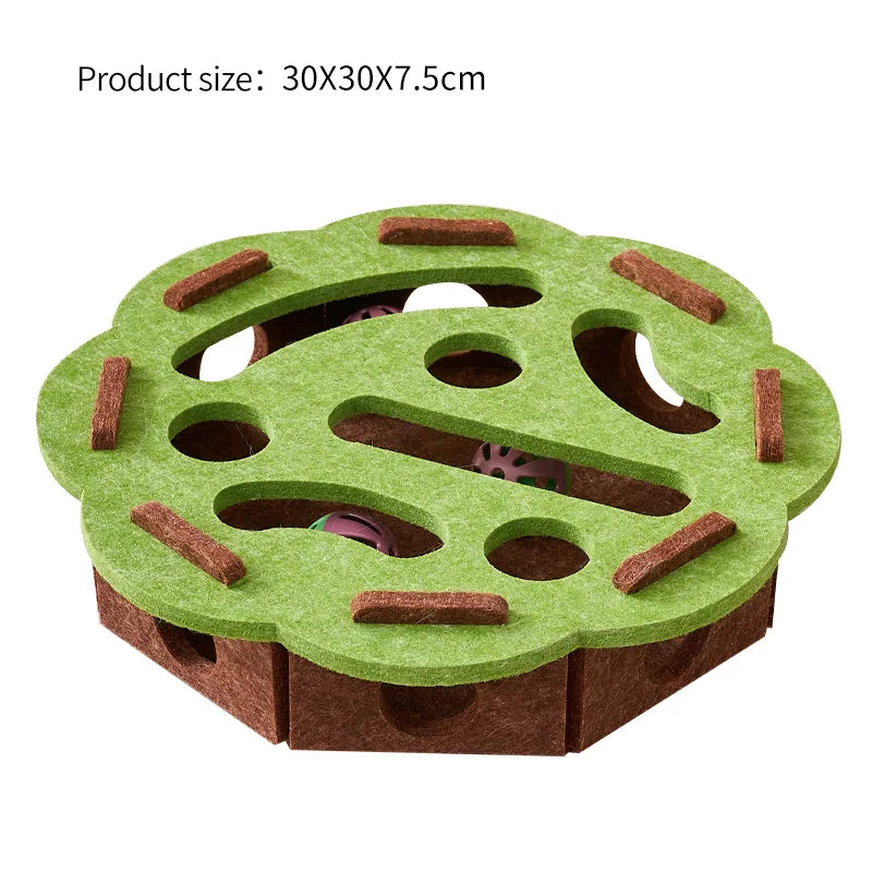 Interactive Cat Puzzle Toy