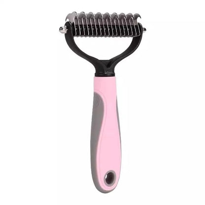 Double-Sided Pet Grooming Brush